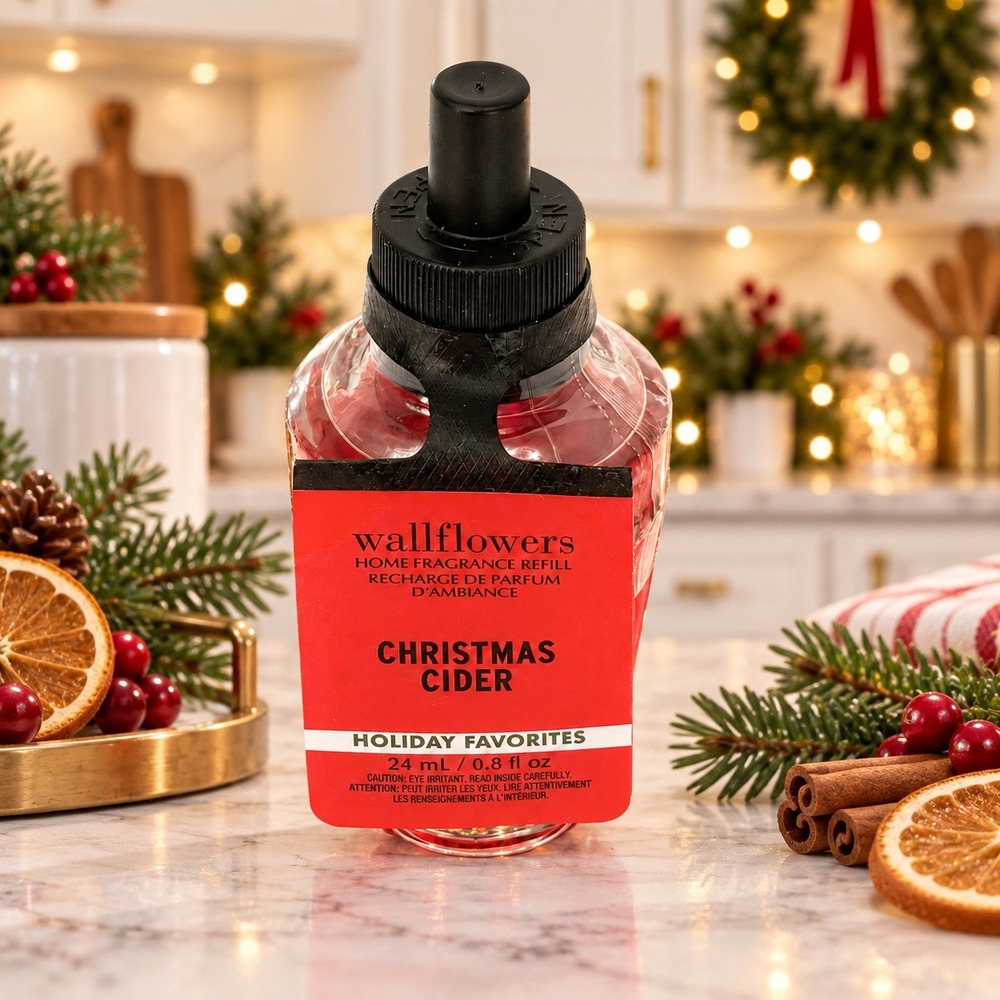 Bath & Body Works Christmas Cider Wallflowers Home Fragrance Refill New 110-33
